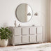 Selene Cream Melamine 4 Door Sideboard