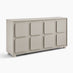 Selene Cream Melamine 4 Door Sideboard