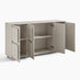 Selene Cream Melamine 4 Door Sideboard