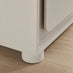Selene Cream Melamine 4 Door Sideboard