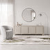 Selene Cream Melamine 4 Door Storage TV Stand