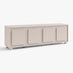Selene Cream Melamine 4 Door Storage TV Stand