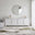 Selene White Marble Effect 4 Door Storage TV Stand