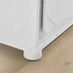 Selene White Marble Effect 4 Door Storage TV Stand