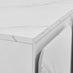 Selene White Marble Effect 3 Door Sideboard