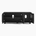 Selene Black Marble Effect 3 Door Storage TV Stand