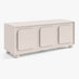 Selene Cream Melamine 3 Door Storage TV Stand