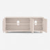Selene Cream Melamine 3 Door Storage TV Stand