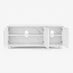 Selene White Marble Effect 3 Door Storage TV Stand