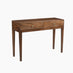 Shasta Mango Wood Walnut Finish Console Table