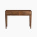 Shasta Mango Wood Walnut Finish Console Table