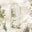 Somerset Cream Medium Arched Window 90x40cm Garden Mirror