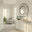 Starburst Round Modern Wall Mirror