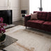 Strata Gold & Cream Sketched Border Rug 160x230