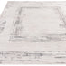 Strata Grey & Cream Sketched Border Rug 120x170
