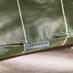 2x Stripe Outdoor Cushions (pair) - Green & Cream