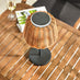 Sundara Rattan Solar Outdoor Table Light