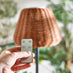 Sundara Rattan Solar Outdoor Table Light