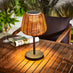 Sundara Rattan Solar Outdoor Table Light