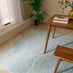Swirl Blue Rug 120x170