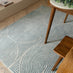 Swirl Blue Rug 160x230