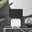 Saanvi Mirror and Black Table Lamp