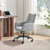 Sabine Grey Fabric Swivel Office Chair