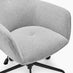 Sabine Grey Fabric Swivel Office Chair