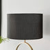 Saffron Black and Marble Table Lamp