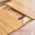 Salcombe Extending Rectangular Wooden Table with 2 Whitby Chairs & 2 Large Benches