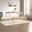 Salcombe Small Rectangular Wooden Table & Tenby Small Bench