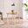 Salcombe Round Wooden Table & 4 Whitby Dining Chairs