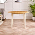 Salcombe Round Wooden Table & 4 Whitby Dining Chairs