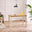 Salcombe Small Rectangular Wooden Table & Tenby Small Bench