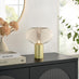 Sarah Glass and Brass Table Lamp