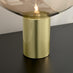 Sarah Glass and Brass Table Lamp