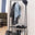 Seaton Black Shelving Rail with 2 Shelves