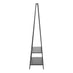 Seaton Black Shelving Rail with 2 Shelves