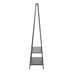 Seaton Black Shelving Rail with 2 Shelves