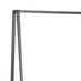 Seaton Black Shelving Rail with 2 Shelves