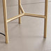 Suri White and Brass 3 Lamp Standing Floor Lamp