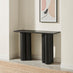 Sutton Black Veneer Wood Console Table