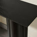 Sutton Black Veneer Wood Console Table
