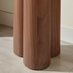 Sutton Walnut Veneer Wood Console Table