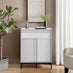 Svit Off White 2 Door and 1 Drawer Tall Sideboard