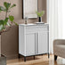Svit Off White 2 Door and 1 Drawer Tall Sideboard