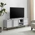 Svit Off White 2 Door and 2 Drawer Storage TV Stand