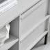 Svit Off White 2 Door and 2 Drawer Storage TV Stand