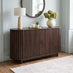 Tam Walnut Wood Effect 2 Door Large Sideboard