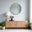 Tam Oak Wood Effect 4 Door Large Storage TV Stand